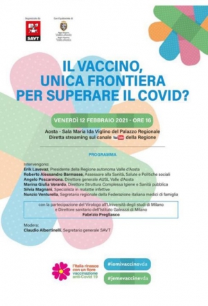 Conferenza: Il vaccino, unica frontiera per superare il COVID?