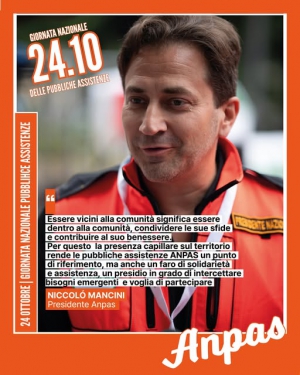 #24ottobre, Giornata nazionale delle Pubbliche Assistenze