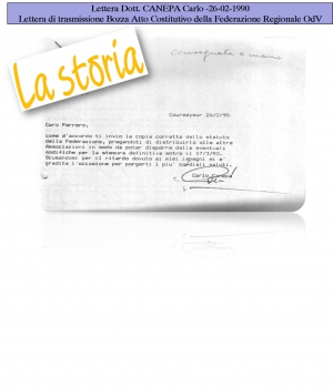 LETTERA DOTT. CANEPA CARLO DEL 26 FEBBRAIO 1990